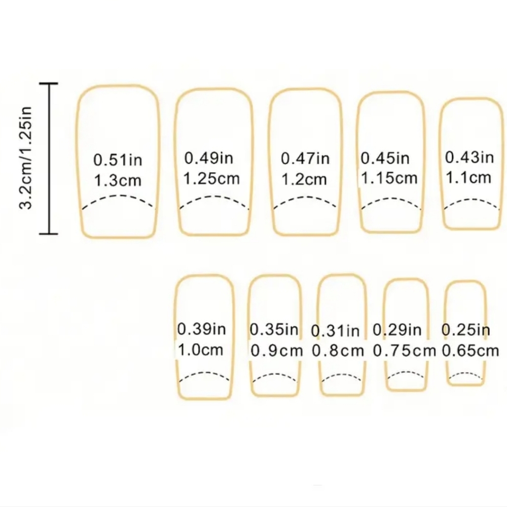 Hello Kitty Cute Pastel Reusable Press-on Nail Kit W/Jelly Tab Sheet & Nail File - Picture 5 of 9